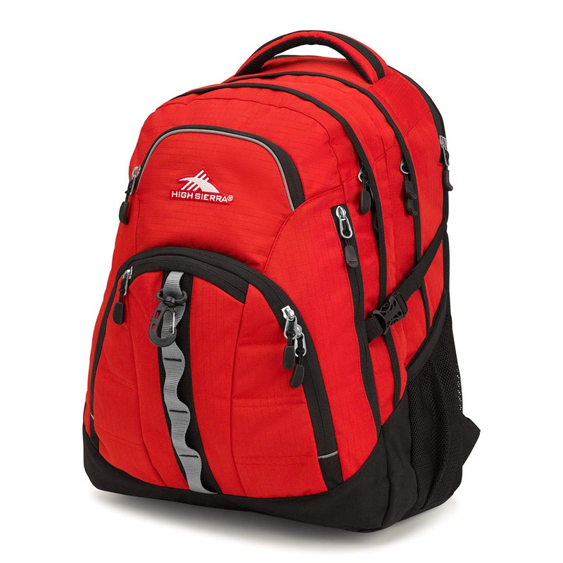 High Sierra Access 2.0 Laptop Backpack, Crimson/Black, One Size - Image 1